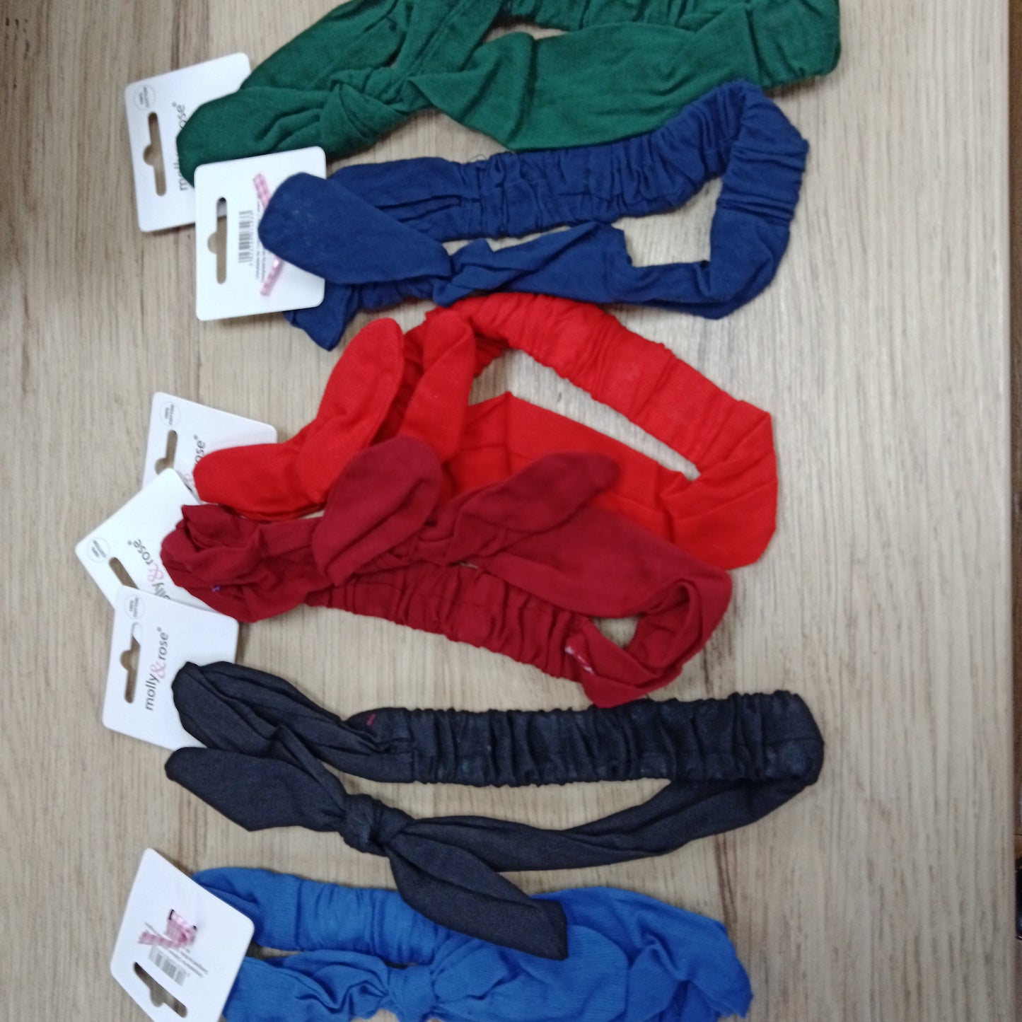 Coloured 100% cotton bandeau