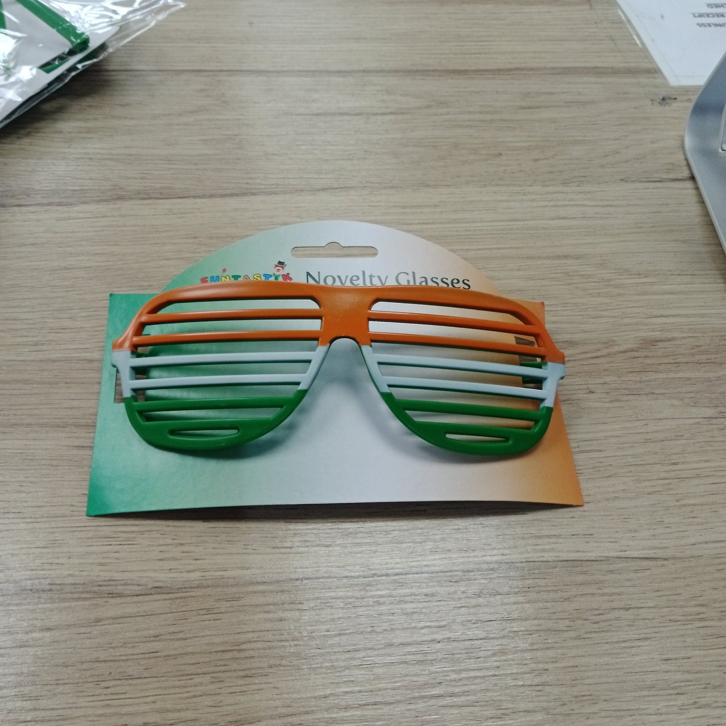 Ireland tri colour shutter Glasses