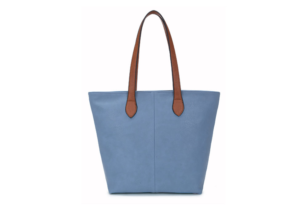 Ladies Handbag with Brown Handles (288-1)