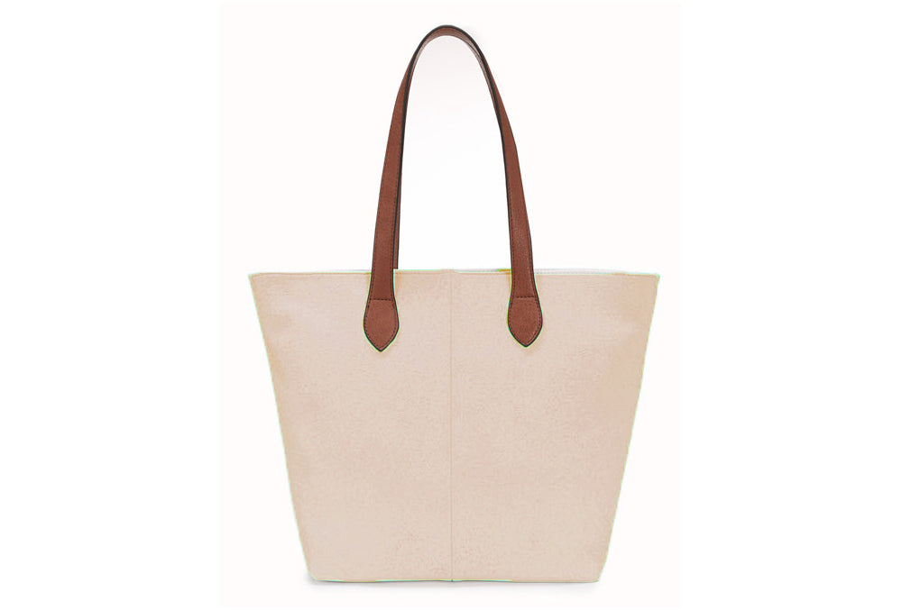 Ladies Handbag with Brown Handles (288-1)