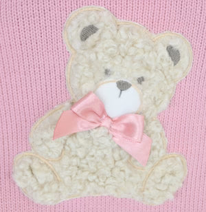 Girls Teddy Bear Outfit in Pink