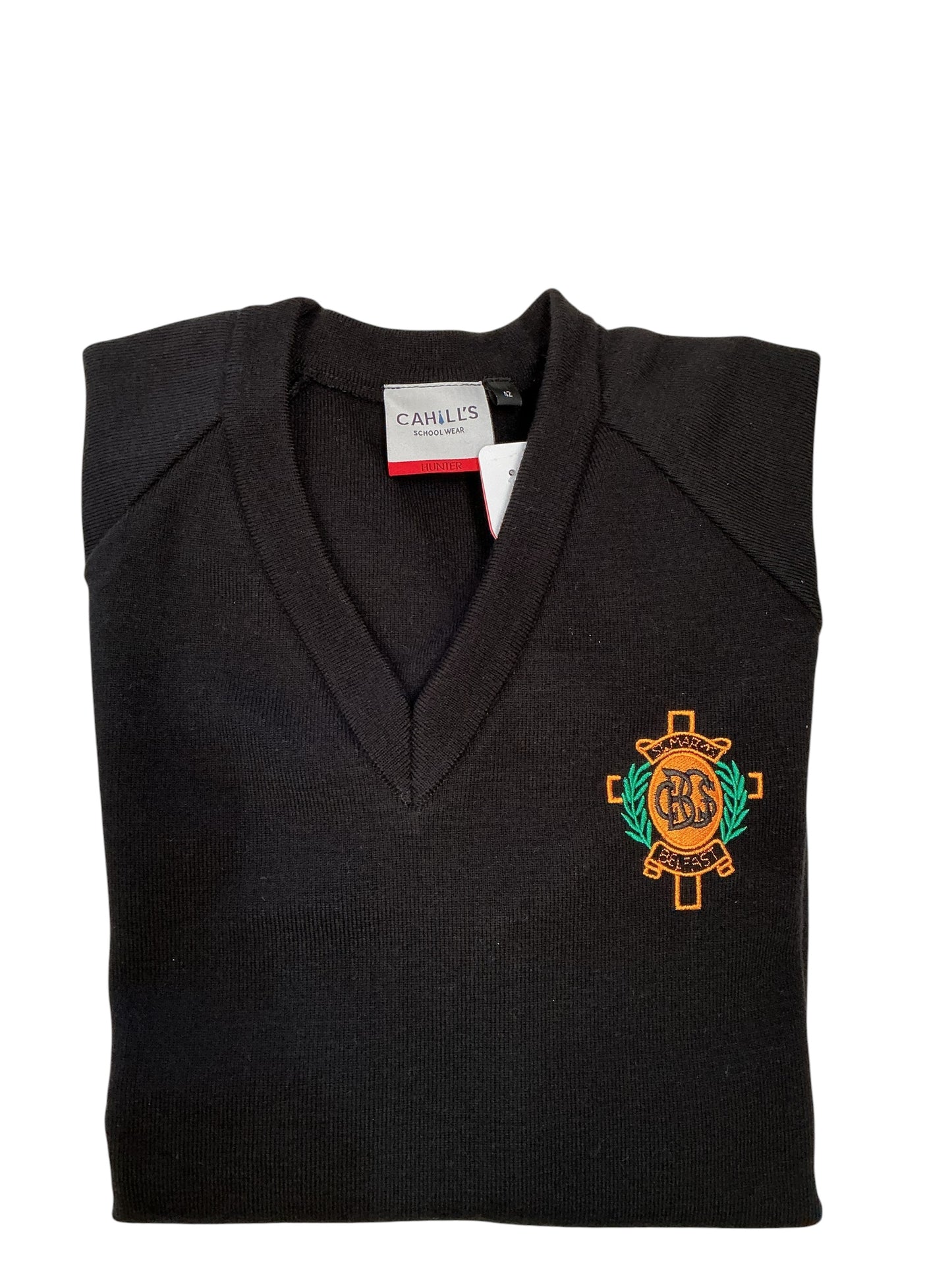 St Mary's 6th Form V neck HUNTER