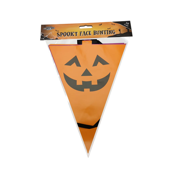 Spooky Face Bunting 10 Flags 313124
