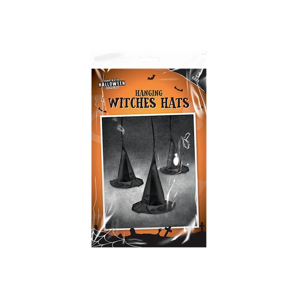 Witches Hat Decoration 3 pk 854705