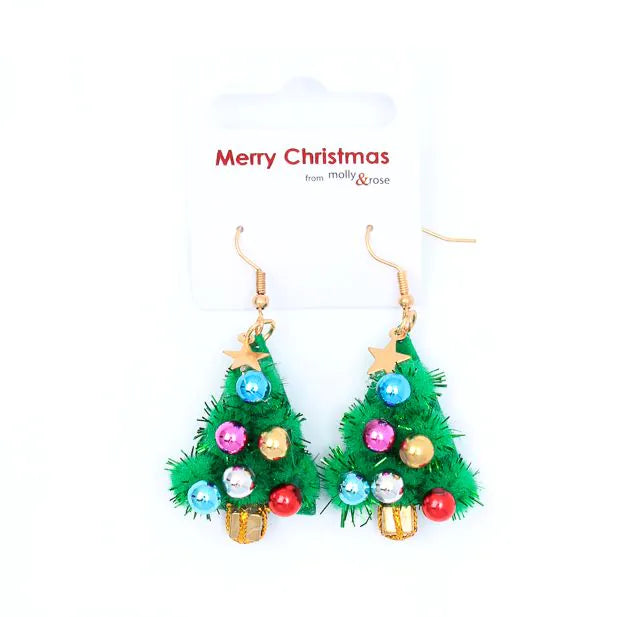 Christmas Tree Earrings
