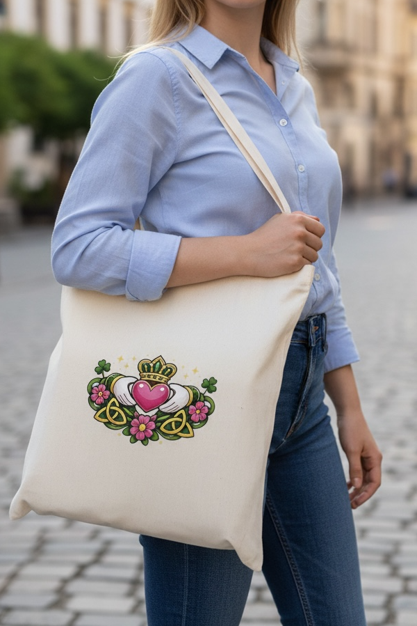 Claddagh Tote Bag (EXCLUSICE DESIGN)