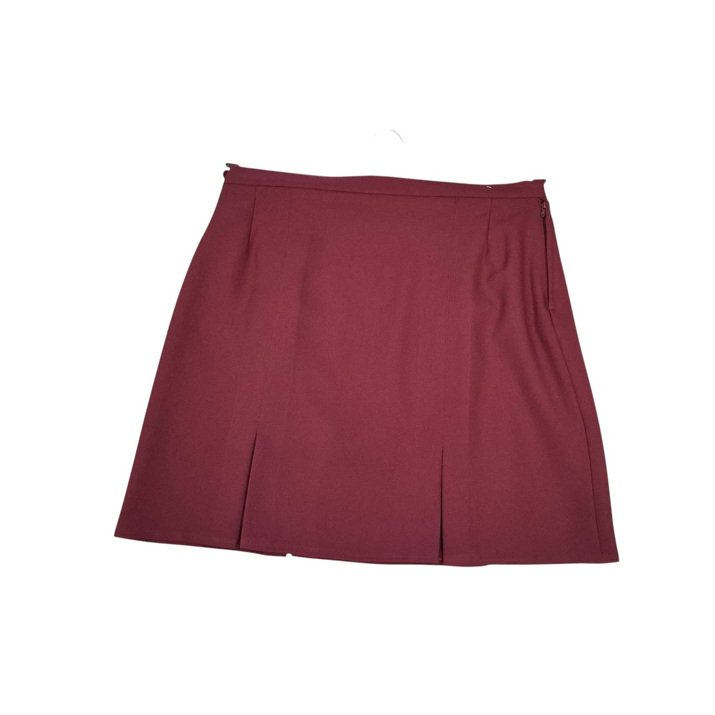 Wine 4 Pleat Skirt HUNTER
