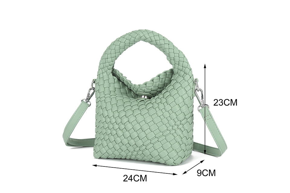 Ladies Woven Handbag (J69032)