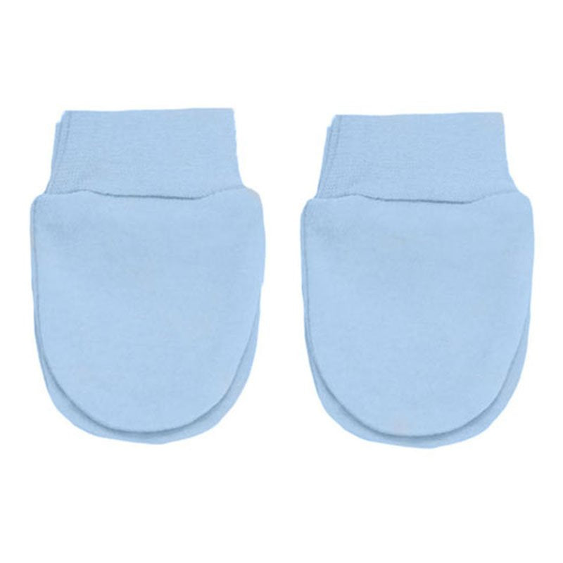 Blue Anti-Scratch Mittens