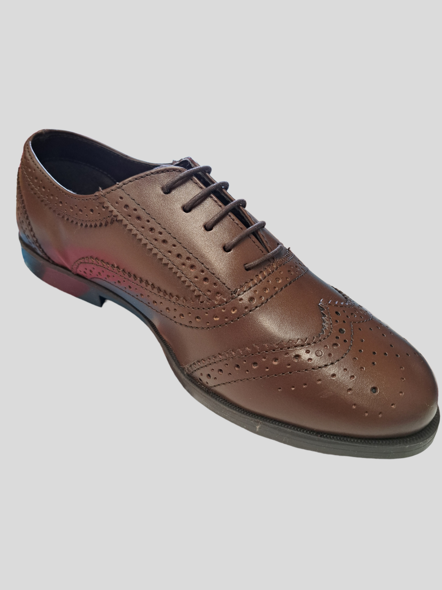 Brown school shoe