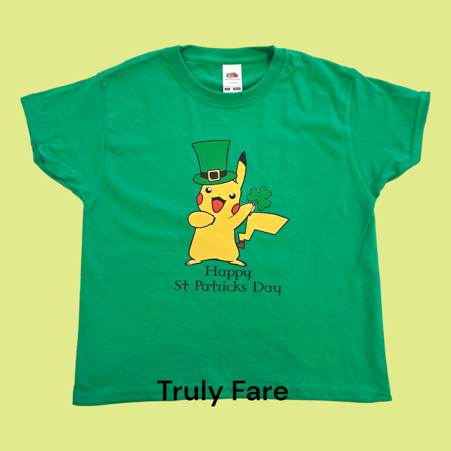 Pikachu Green T