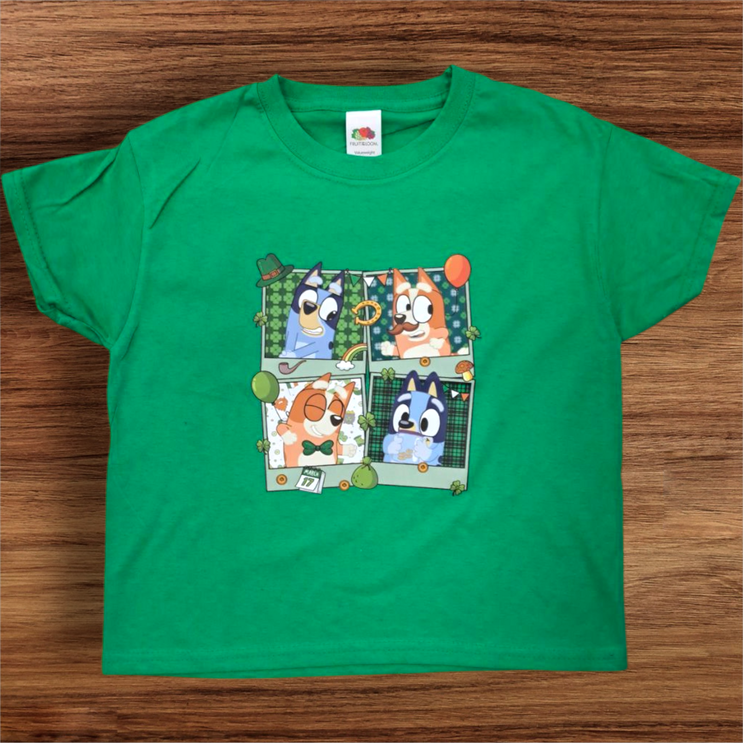 Bluey Green T-Shirt