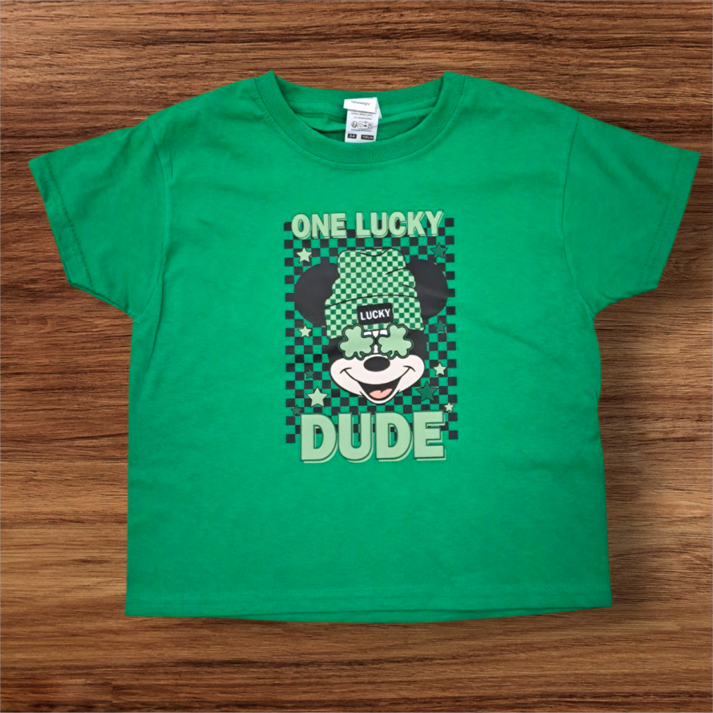 Lucky Dude Green T-Shirt