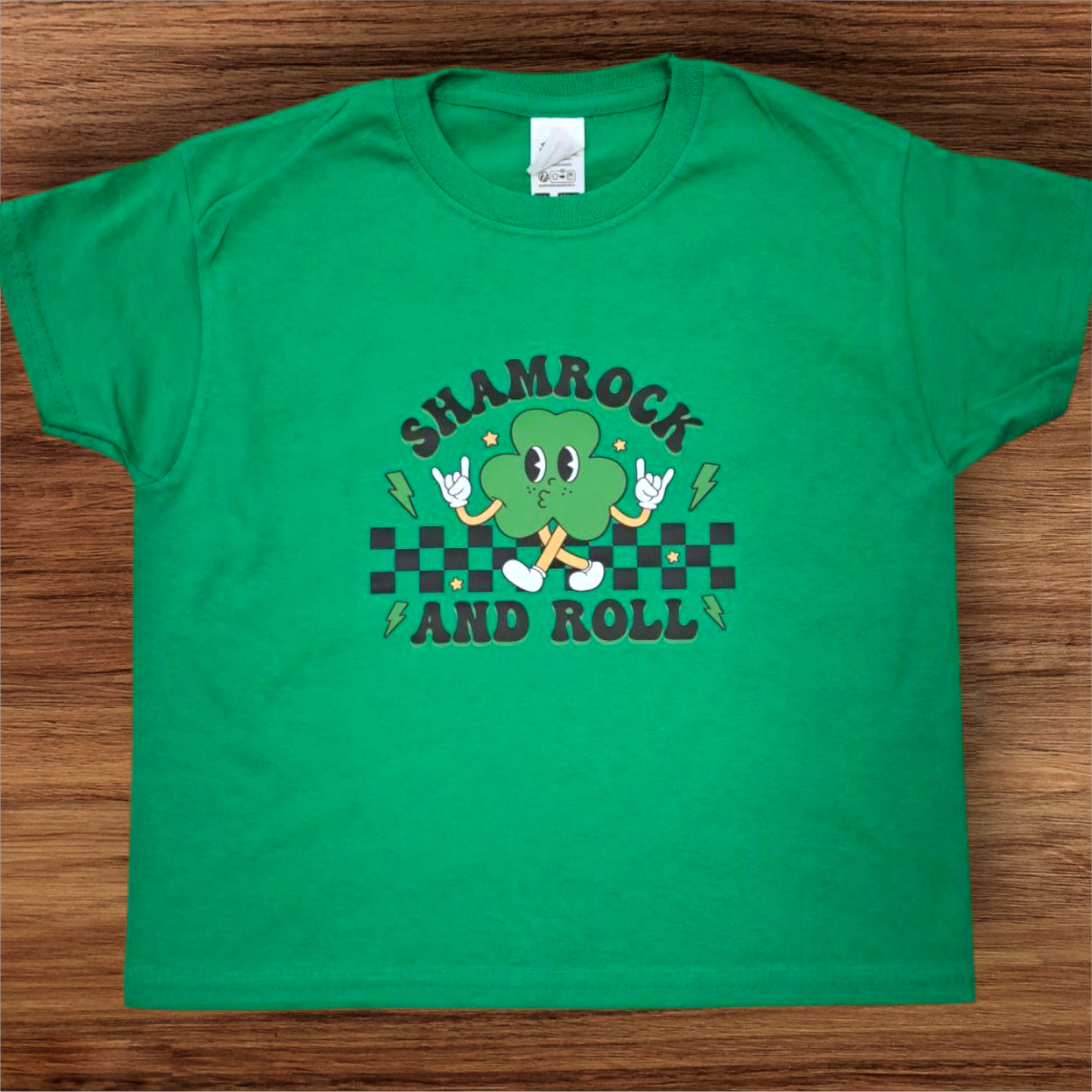 Shamrock and Roll Green T-Shirt