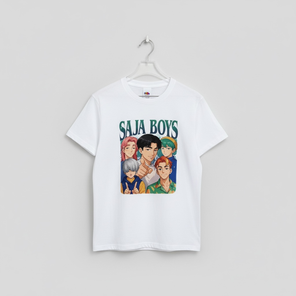 Saja Boys White T-Shirt