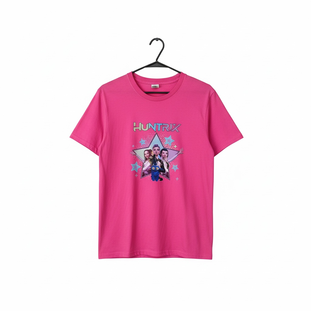 Huntrix Star Pink T-Shirt