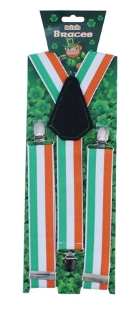Tri colour braces