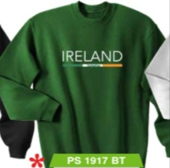 Ireland republic flag sweatshirt