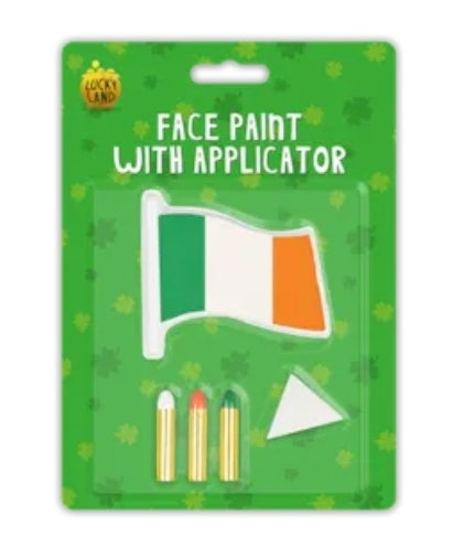 St Patrick's day face paints