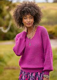 Joe Browns - Oh So Cosy Pink Jumper WN040H