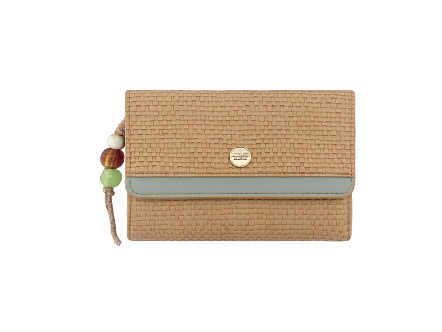 Ladies Light Green L&S Purse