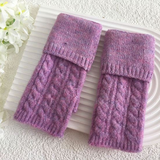 Fingerless Knitted Gloves g3024