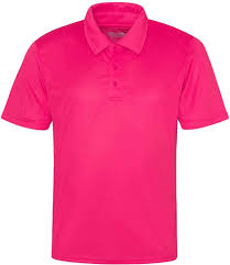 Staff - Class Assistant- Hot Pink with Crest