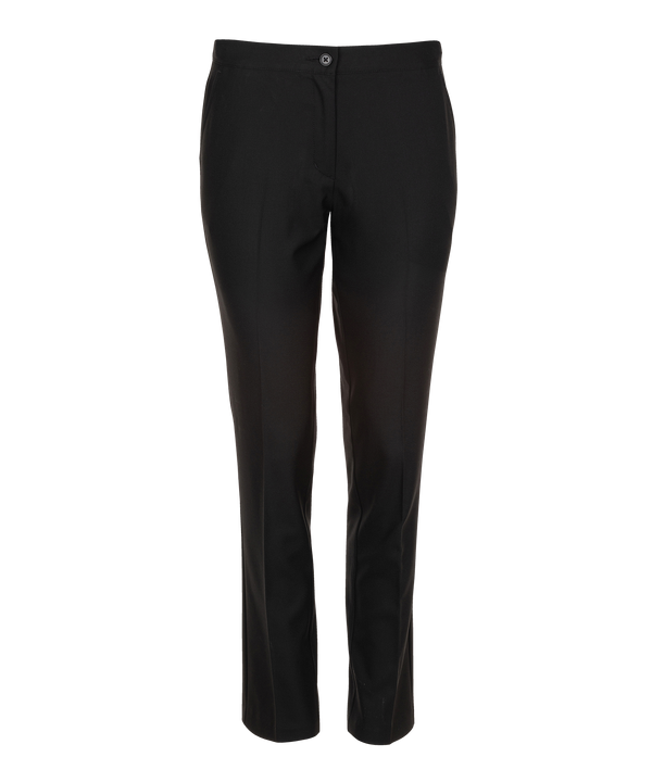 Girls Eco Senior Trousers Black - Reg Leg