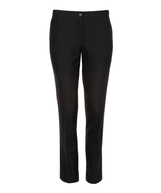 Girls Eco Senior Trousers Black - Reg Leg