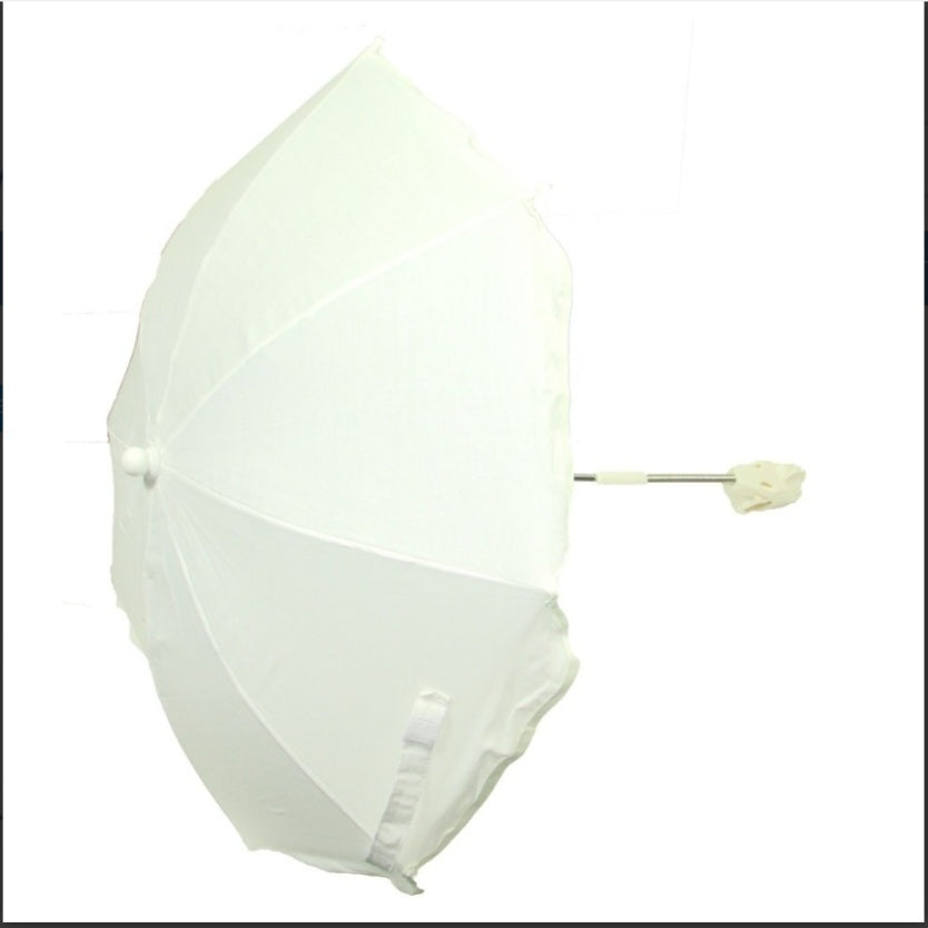 Cream parasol