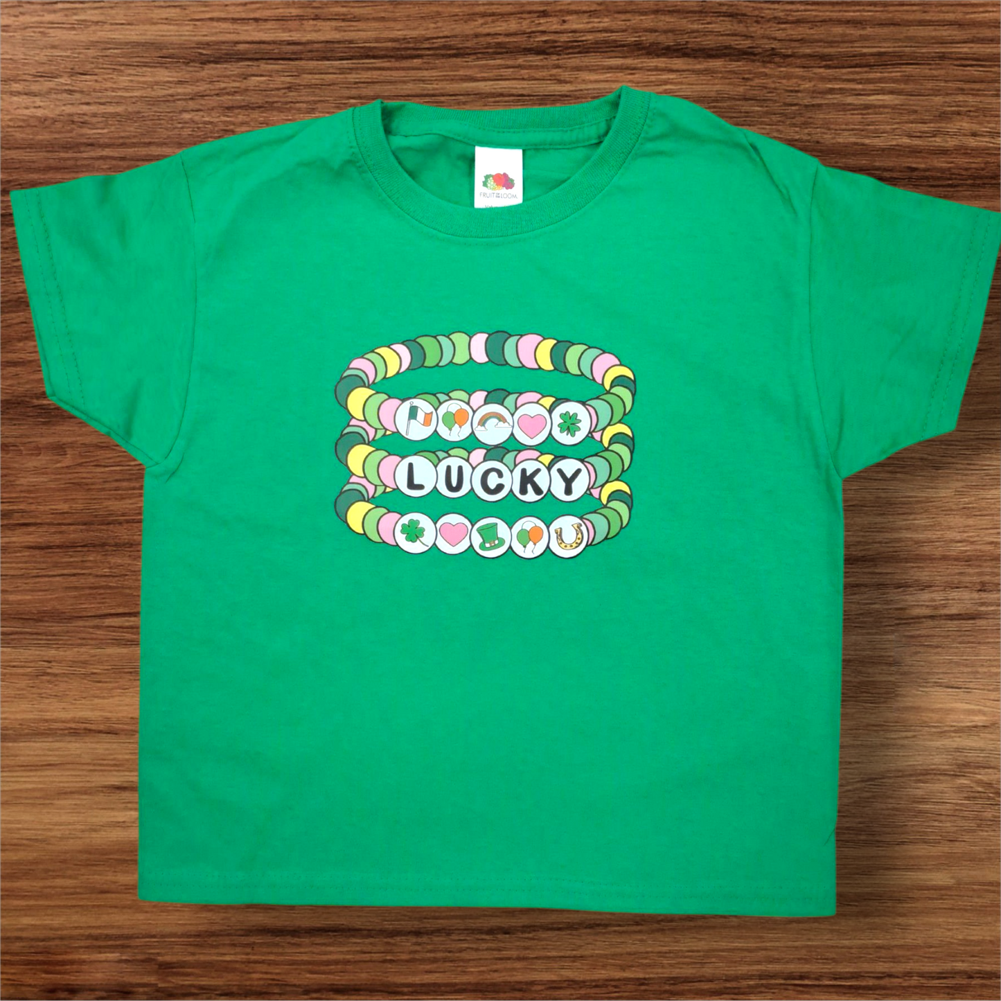 Lucky Bracelet Green T-Shirt