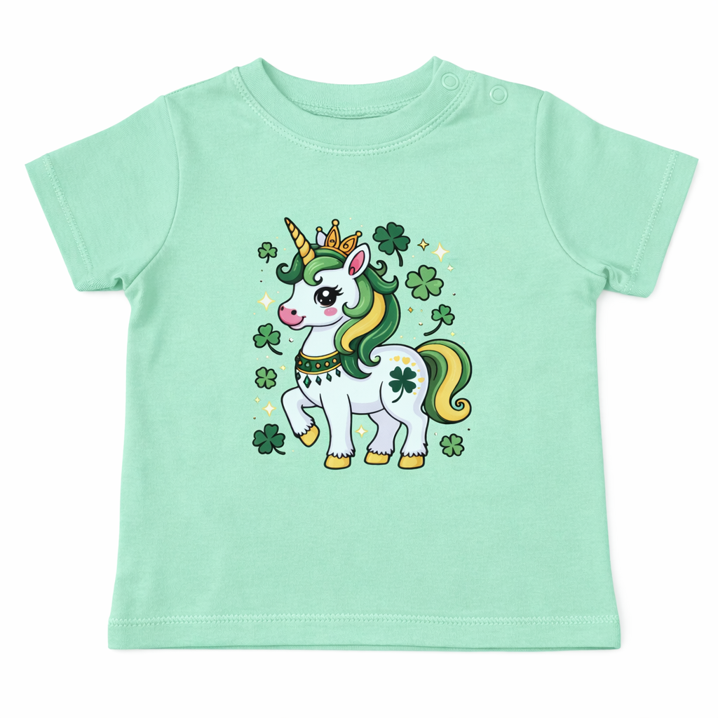 Unicorn Ears Mint Green T-Shirt