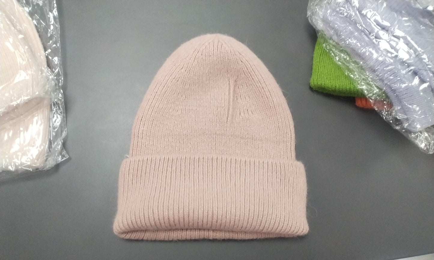 Plain ladies knitted hat
