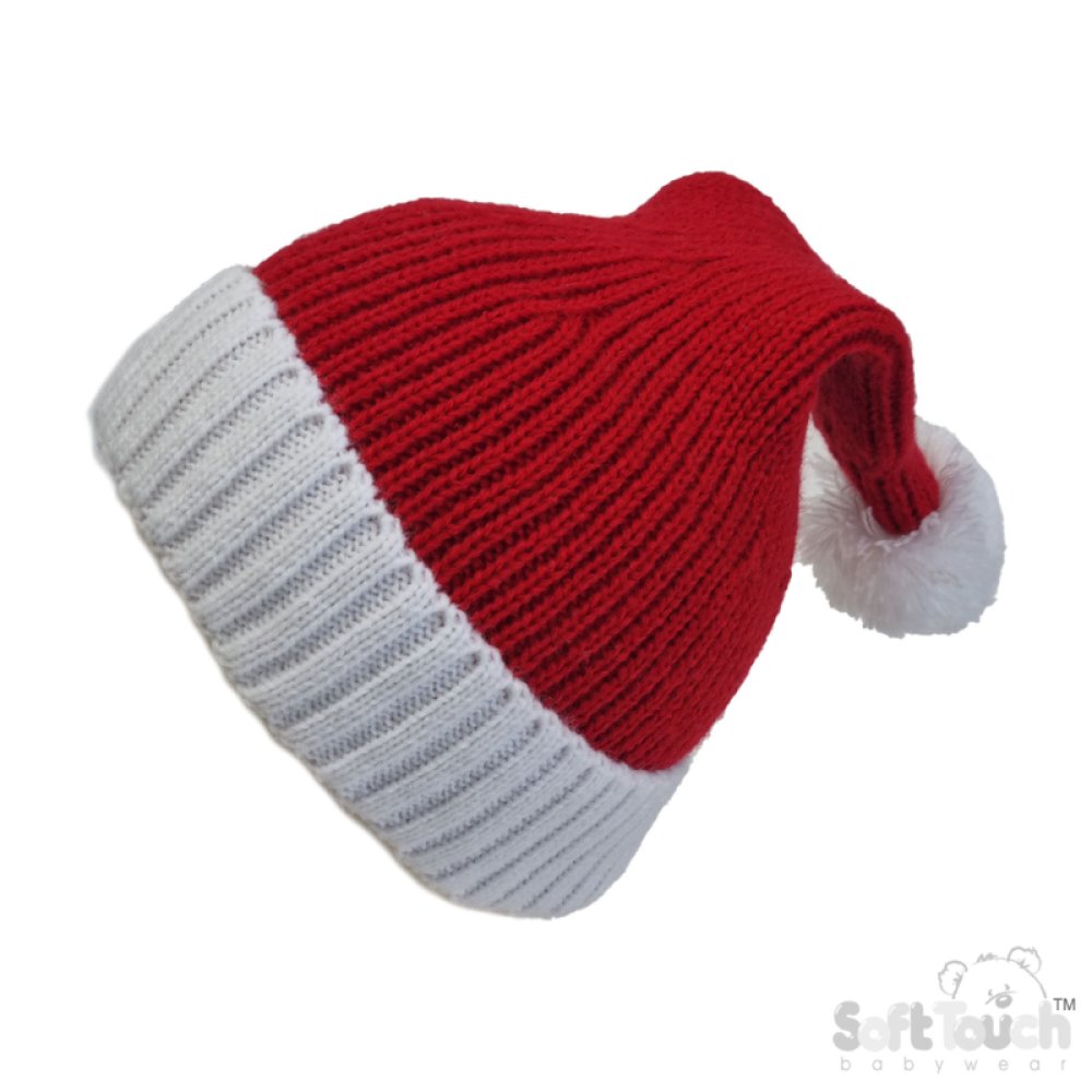 Santa Hat with Pom Pom