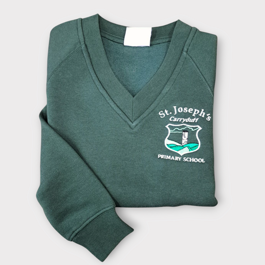 *NEW* Carryduff V NECK sweatshirt BANNER