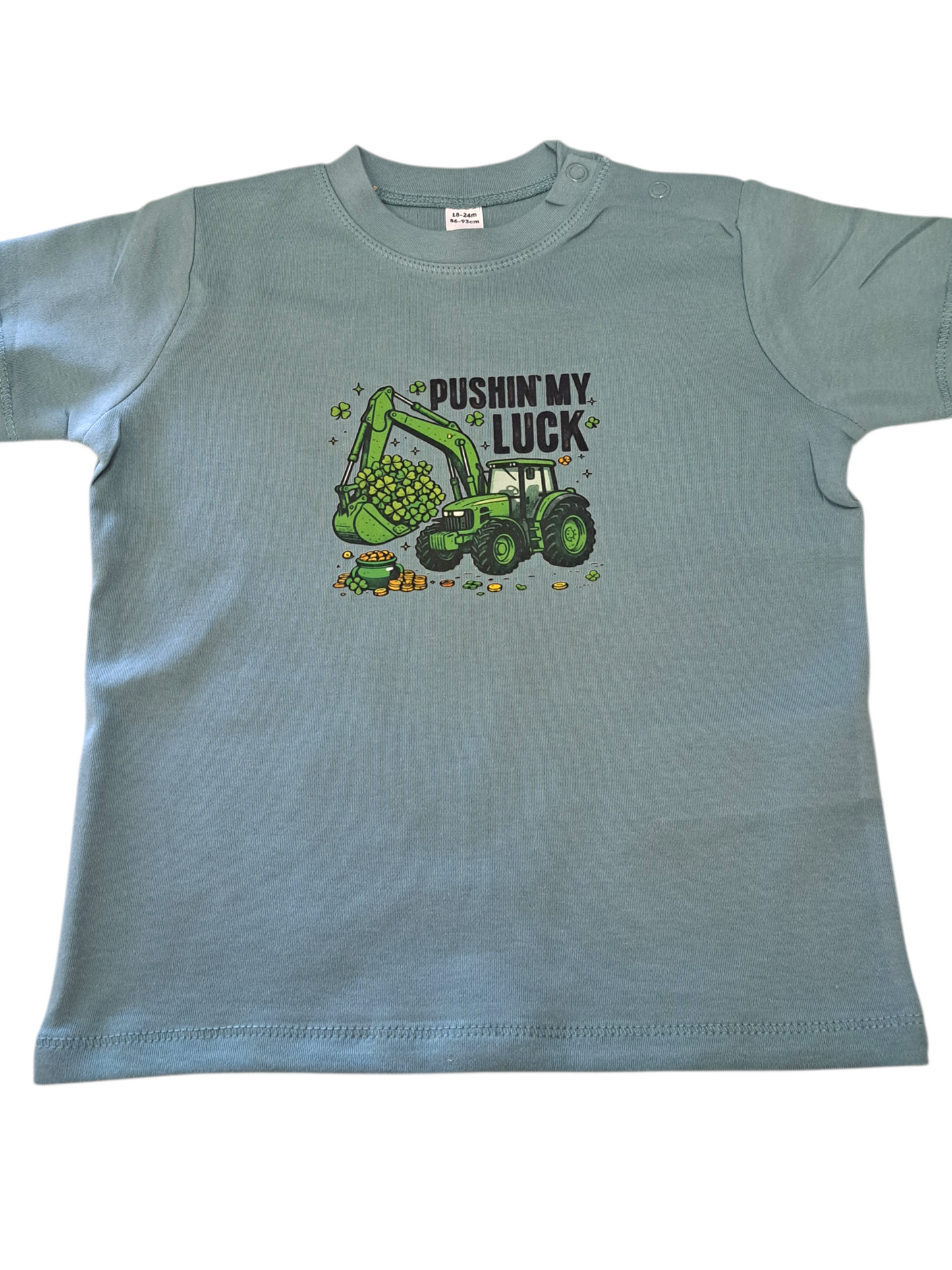 Pushin My Luck Sage T-Shirt