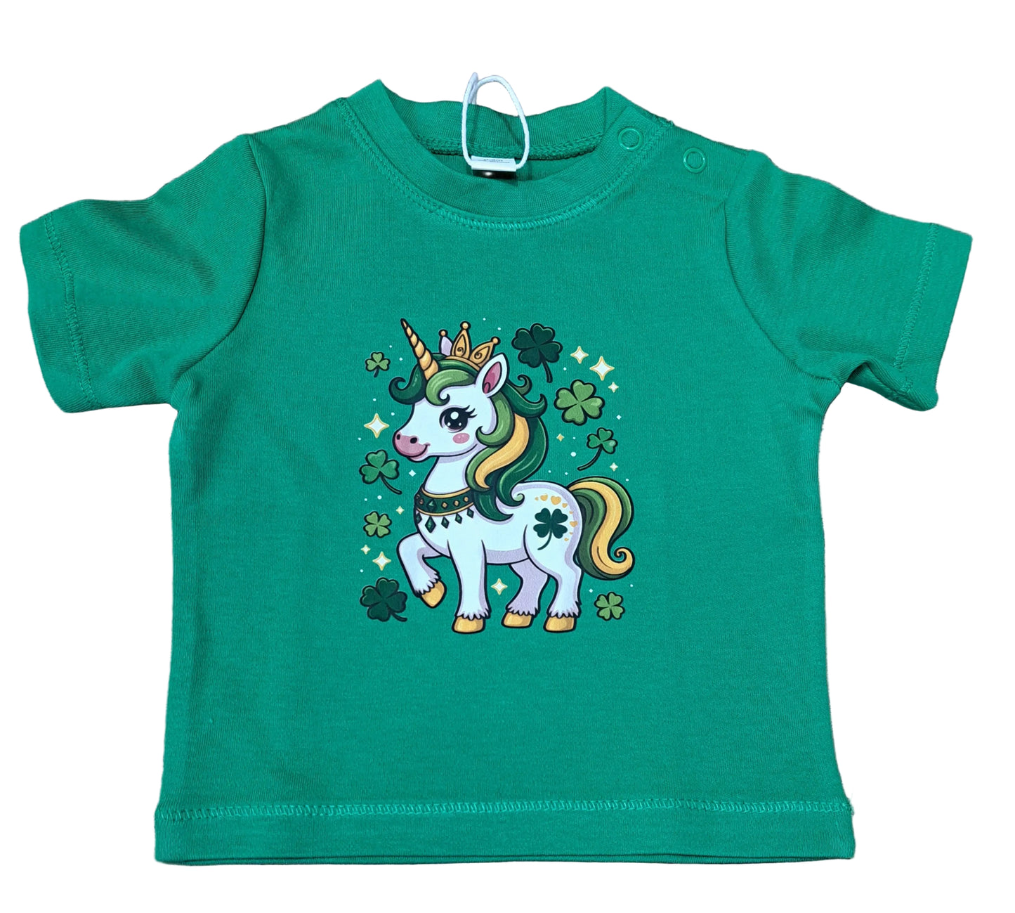Unicorn Horse Green T-Shirt
