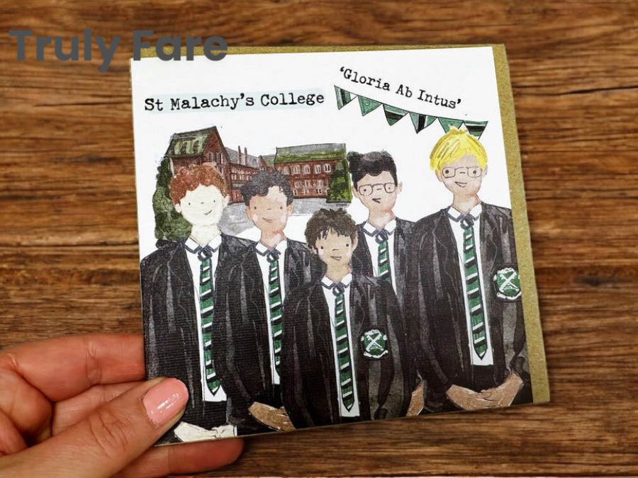 St Malachy's Greetings Card