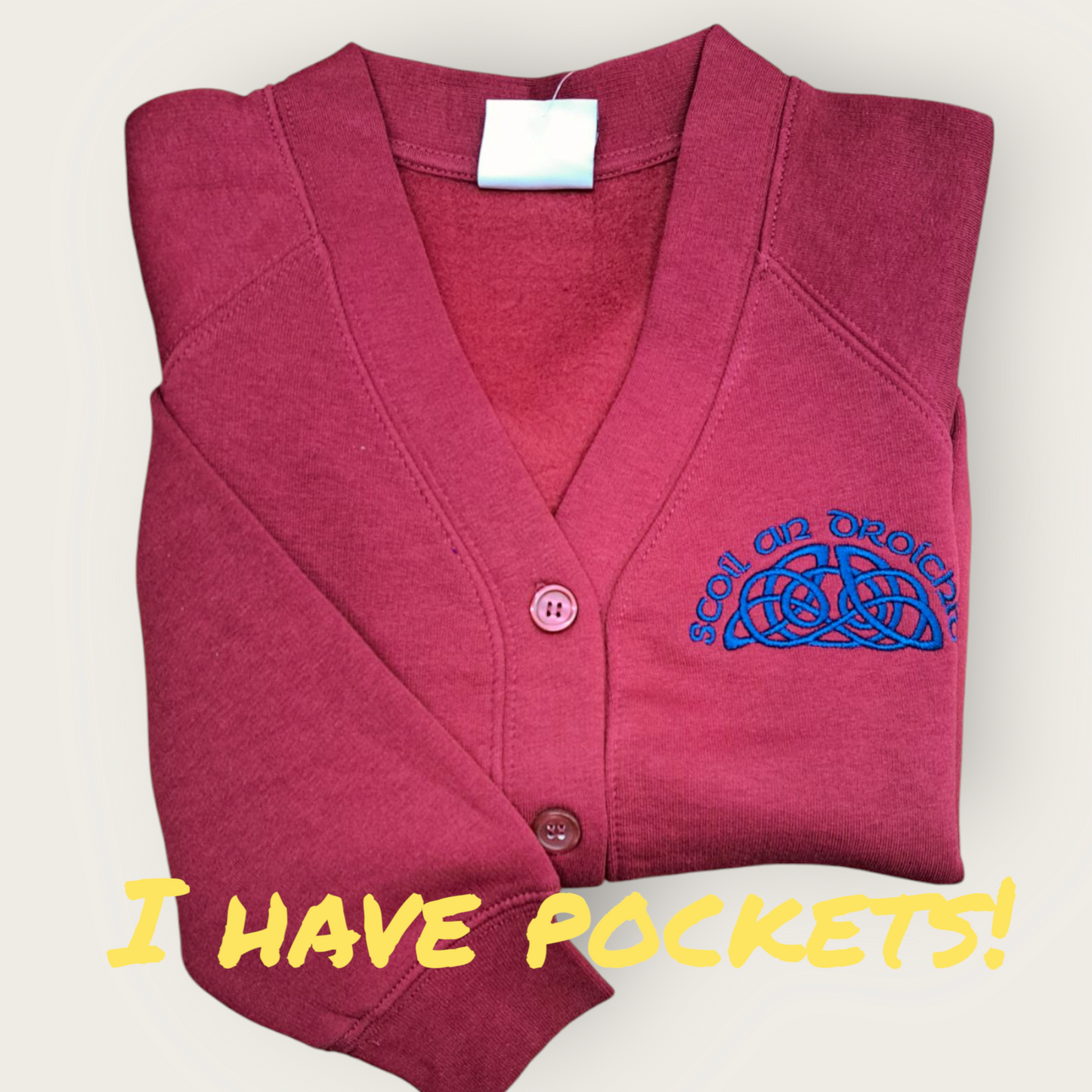 *NEW* Scoil AnDroichid Sweatshirt CARDIGAN