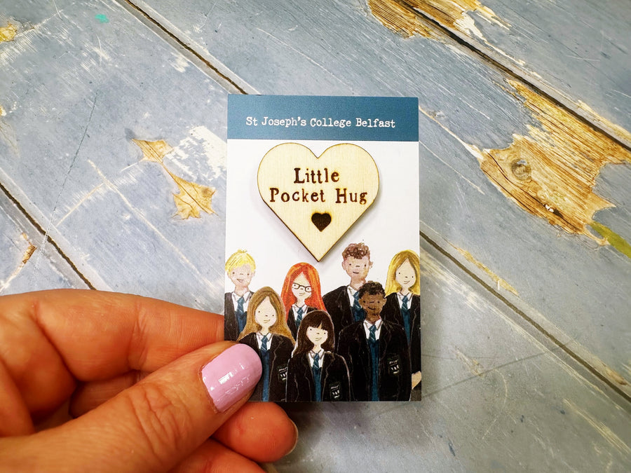 St Joseph's College Ravenhill Pocket Hug Keepsake
