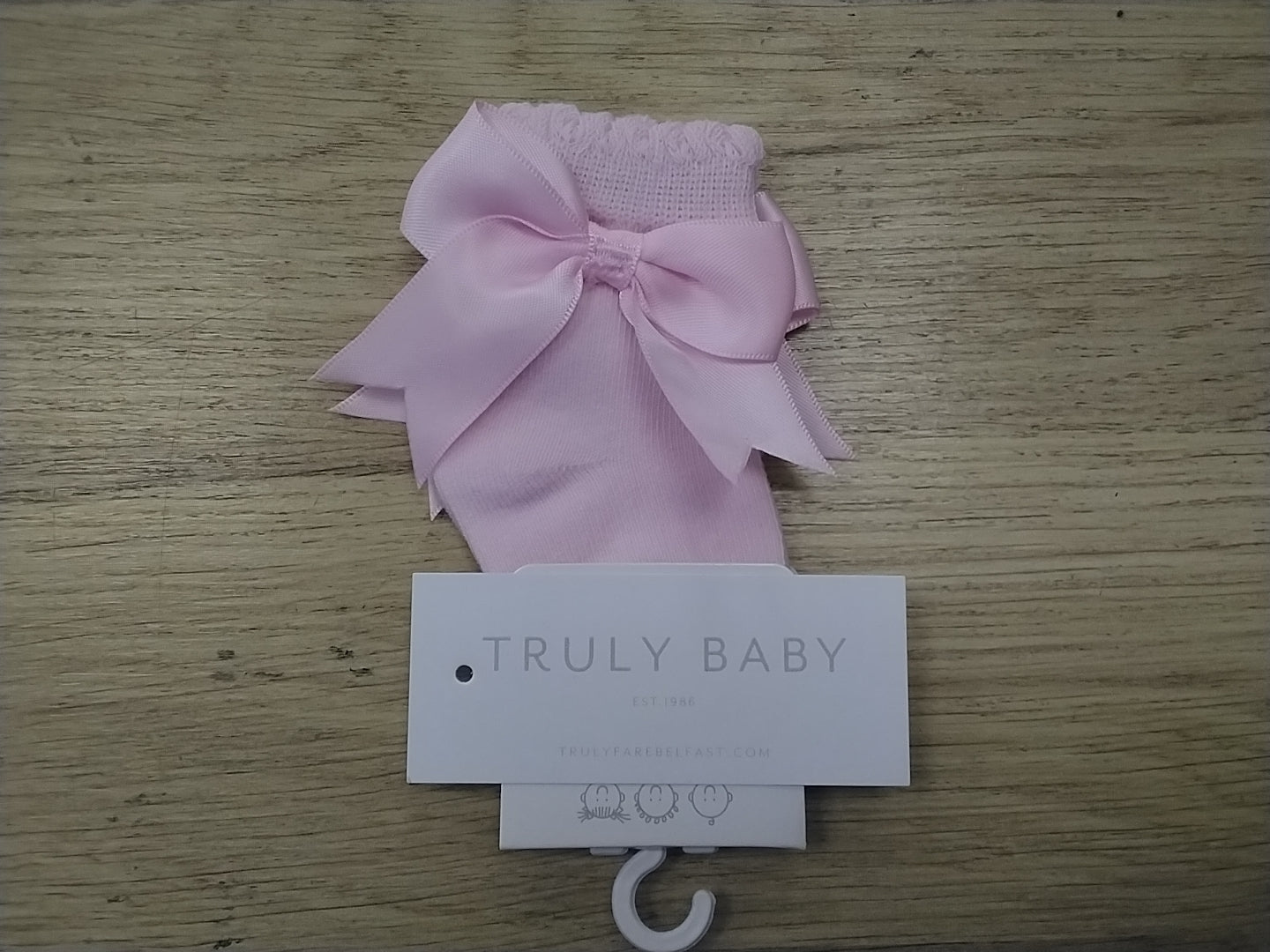NT Pink Sock with Bow