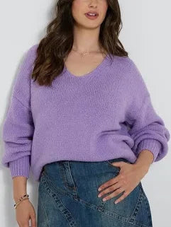 Joe Browns - Oh So Cosy Lilac Jumper WN040F