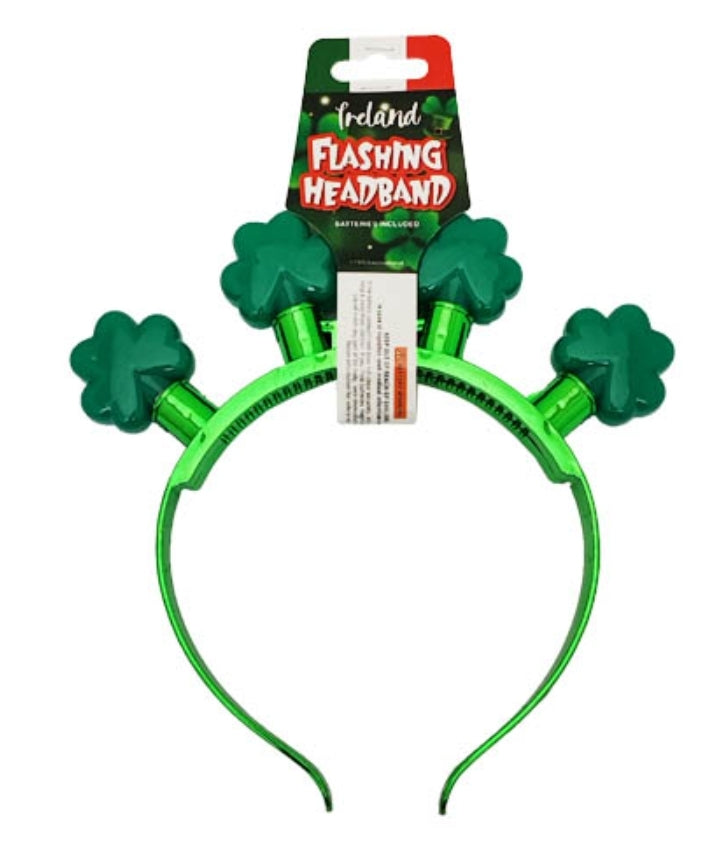LED flashing headband