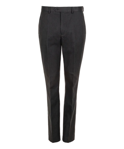 SHORT LEG Youth/Boys SLIM CHARCOAL Trutex trousers