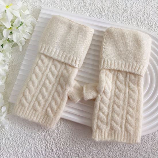 Fingerless Knitted Gloves g3024