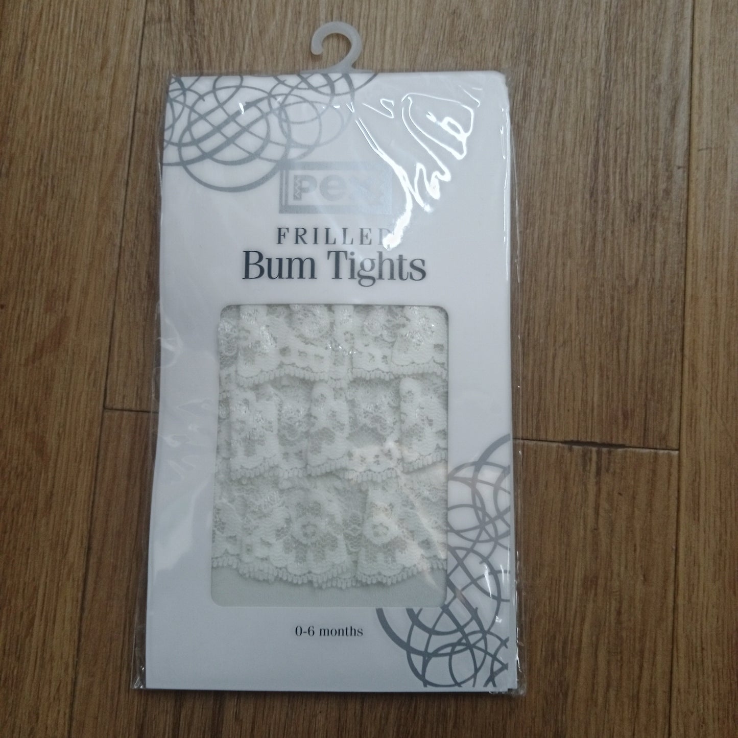 Frilly Bum Tights Cream