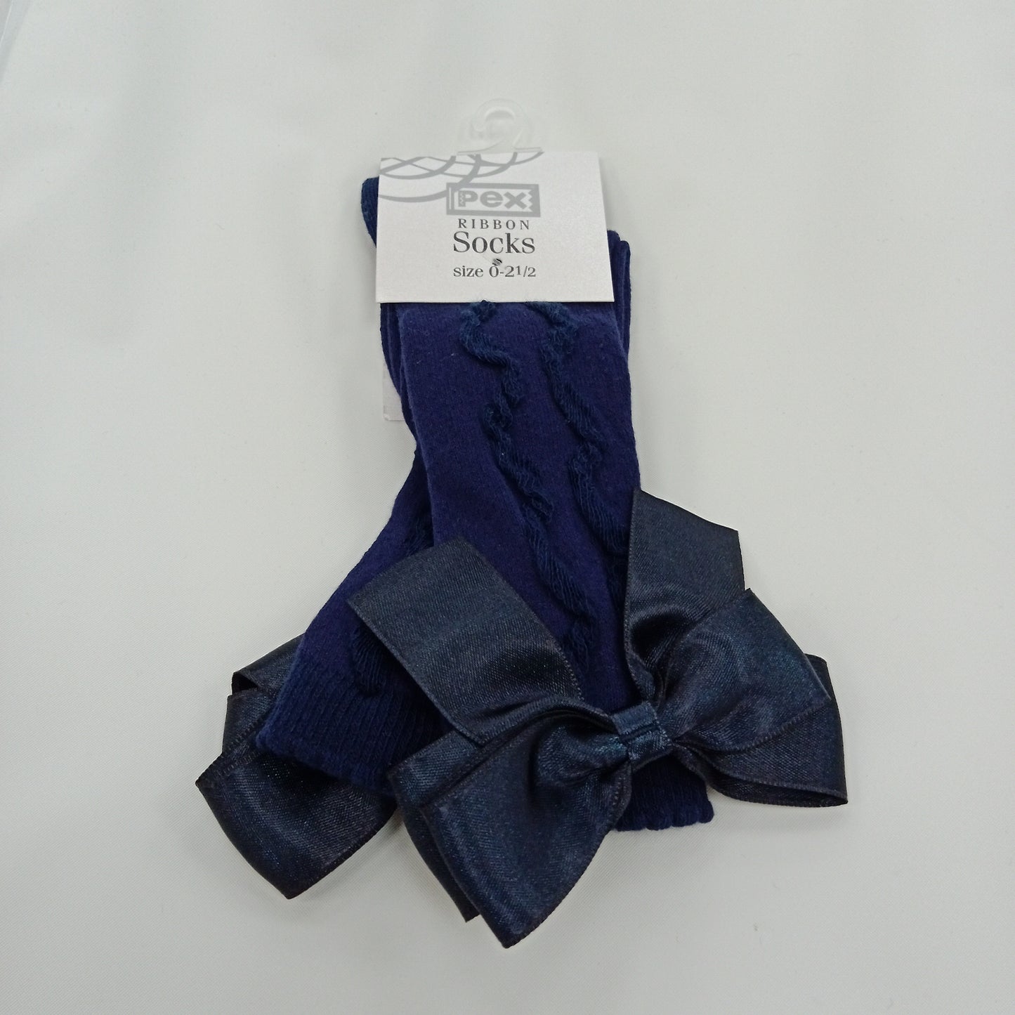 Pex Navy Grazia knee Sock