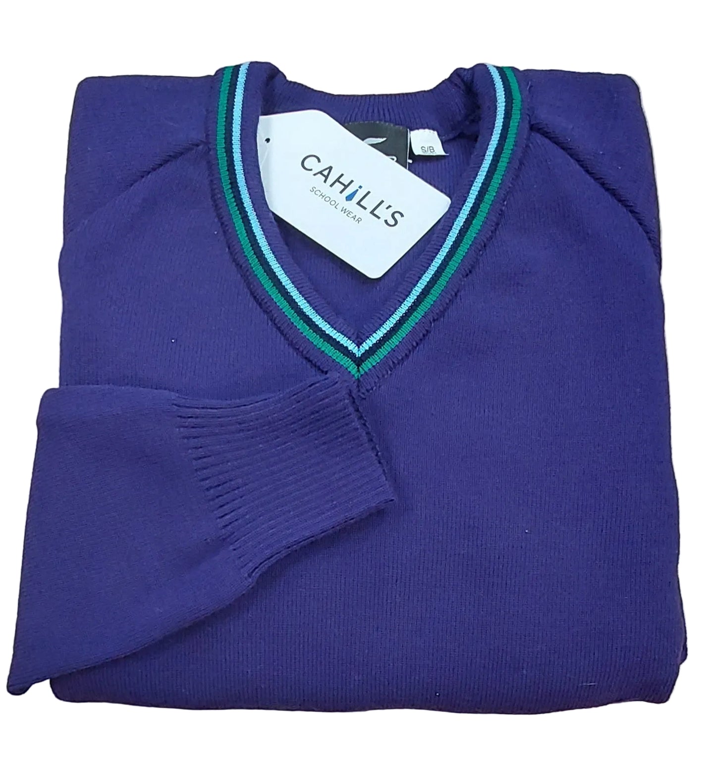 Cedar Lodge Purple V Neck
