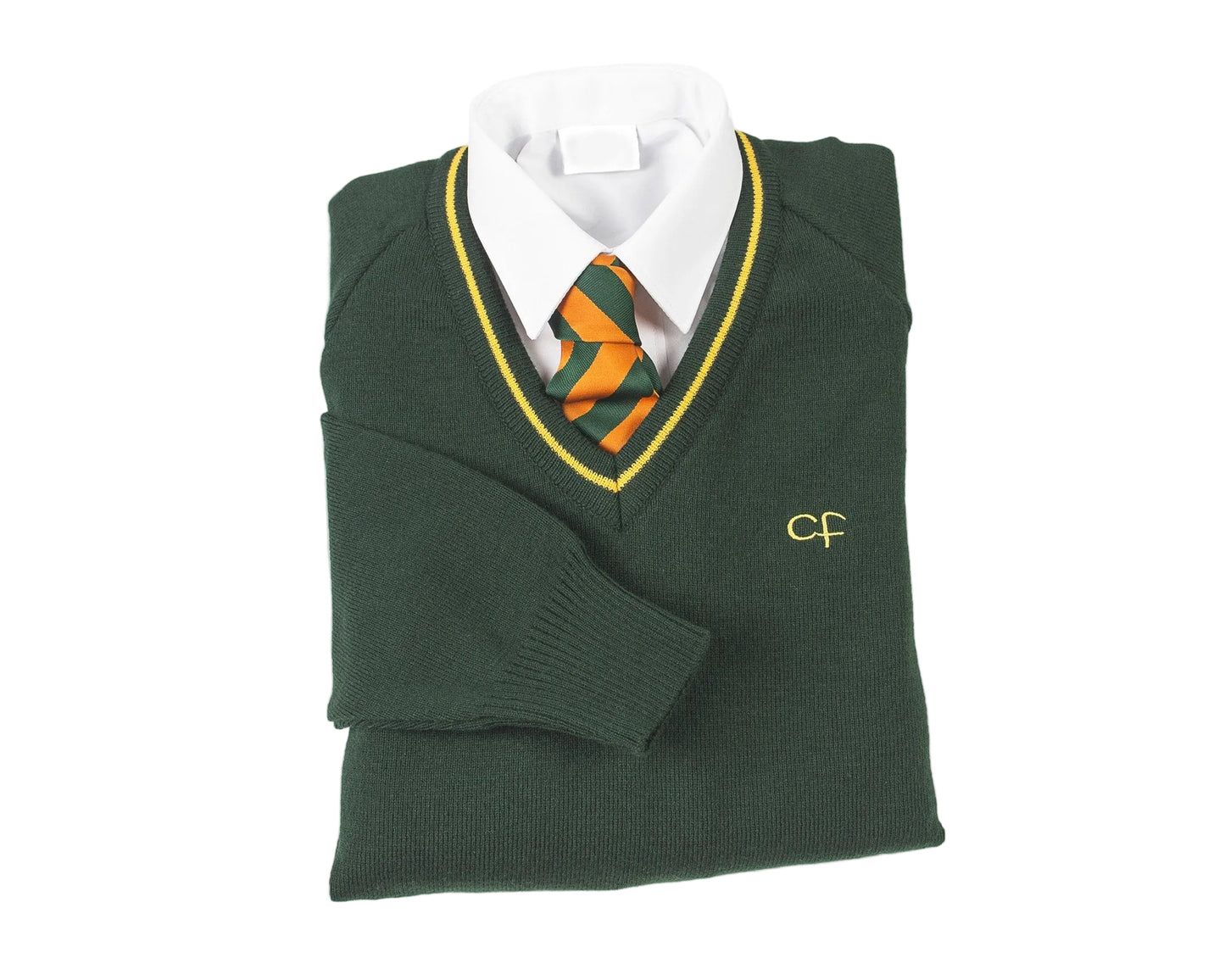 Colaiste Feirste V Neck HUNTER