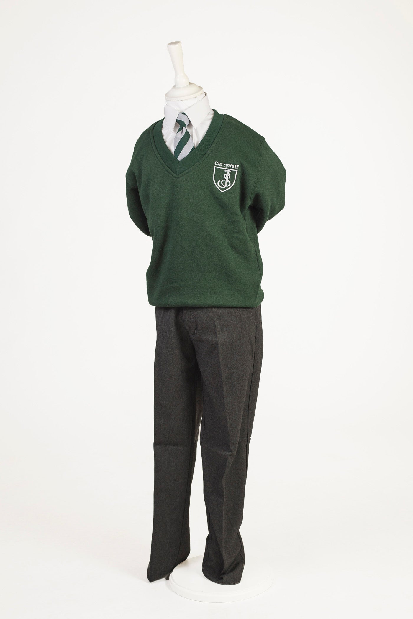 Carryduff V NECK sweatshirt BANNER